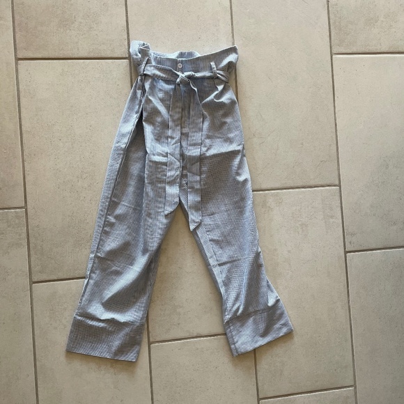 Seer Sucker Pants-Balloon waisted SIZE M - Picture 1 of 2